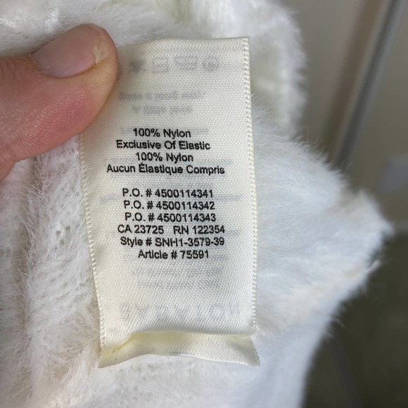 Babaton Top Sweater Slouch White Ulmann Sweater Size Small - Picture 10 of 10